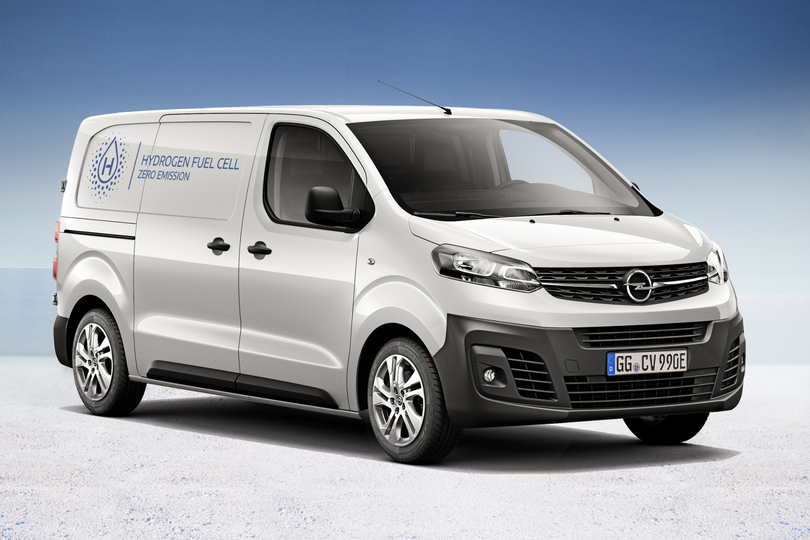 Opel-Transporter Vivaro-e nun auch mit Brennstoffzelle