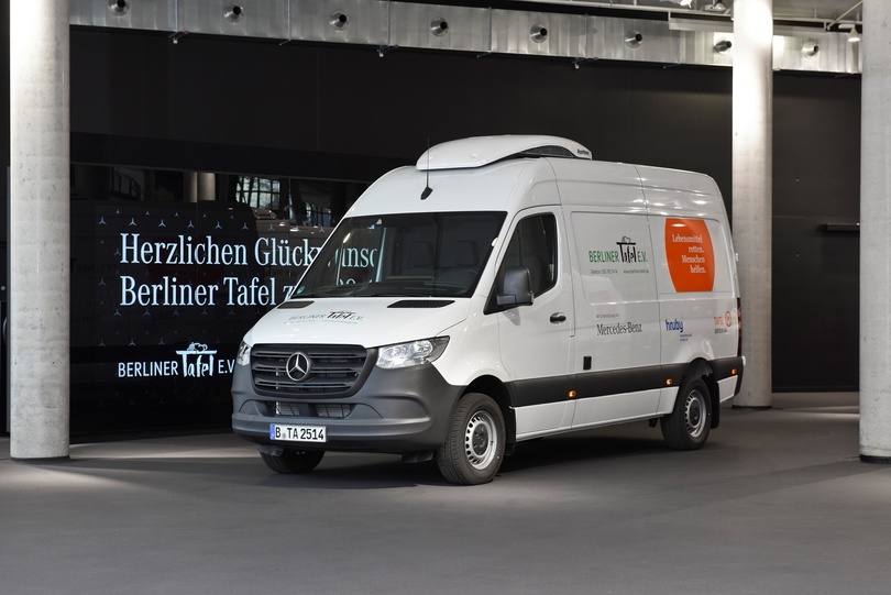 Zehn Mercedes Sprinter für Berliner Tafel