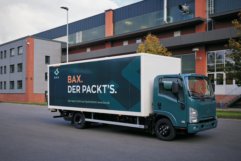 BAX 7.5: Laster mit E-Antrieb