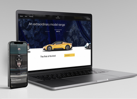Maserati mit neuem Internet-Auftritt