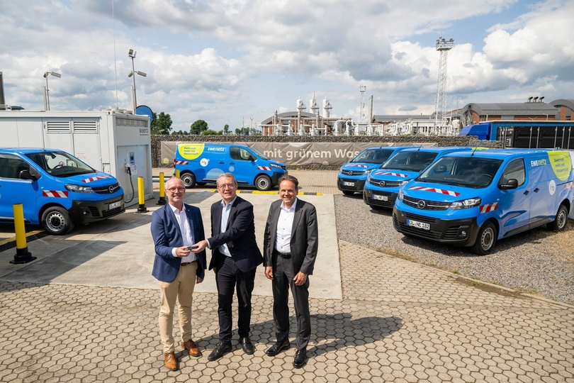 EWE fährt jetzt Opel Vivaro-e Hydrogen