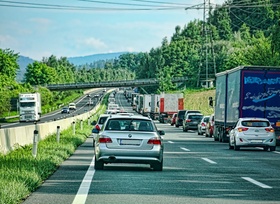 Hochbetrieb auf Hessens Autobahnen