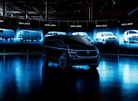 Erster Blick auf den neuen Transporter von Volkswagen Nutzfahrzeuge