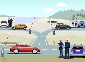 Rasen im Ausland kann teuer werden