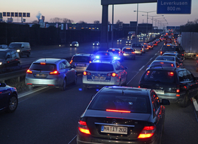 Sommerreisezeit auf der Autobahn