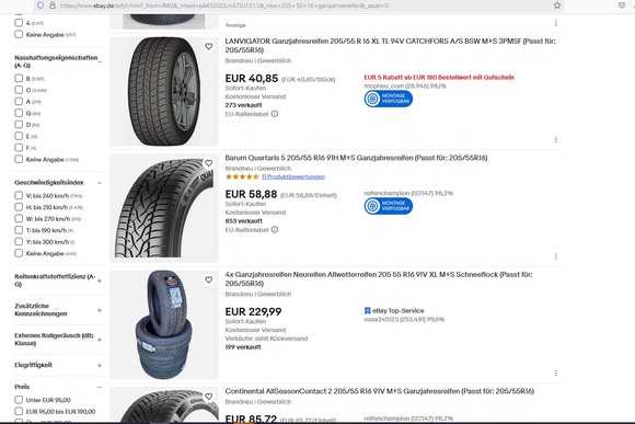 Tipp: Richtige Reifenwahl - Spielraum bei den Indizes